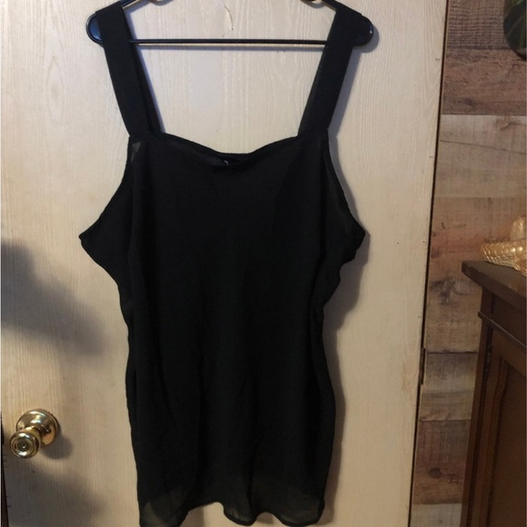 Maggie Barnes Tops - 🔥 SOLD🔥Maggie Barnes sheer tank